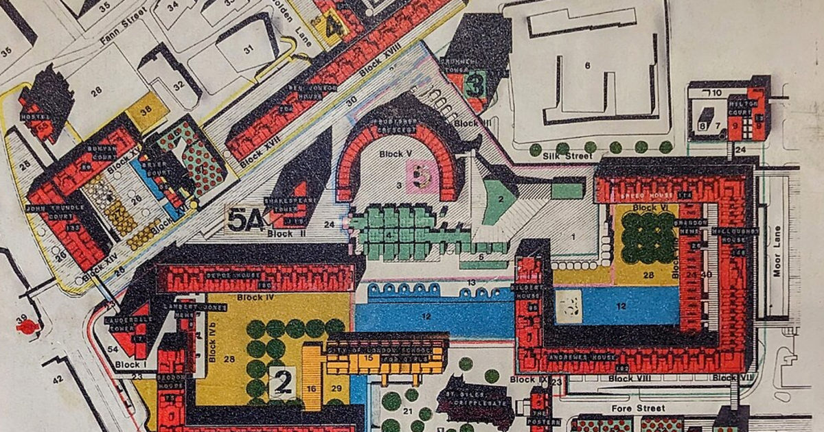 Typewriter Origin Type 20 — Barbican Estate